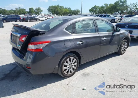 2013 Nissan Sentra Sv z USA, uszkodzony, nr VIN 3N1AB7AP3DL703350